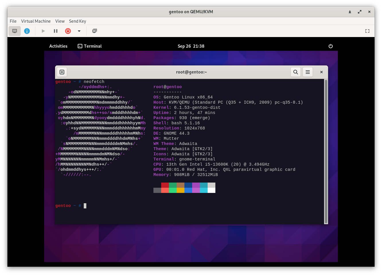 gnome-gentoo